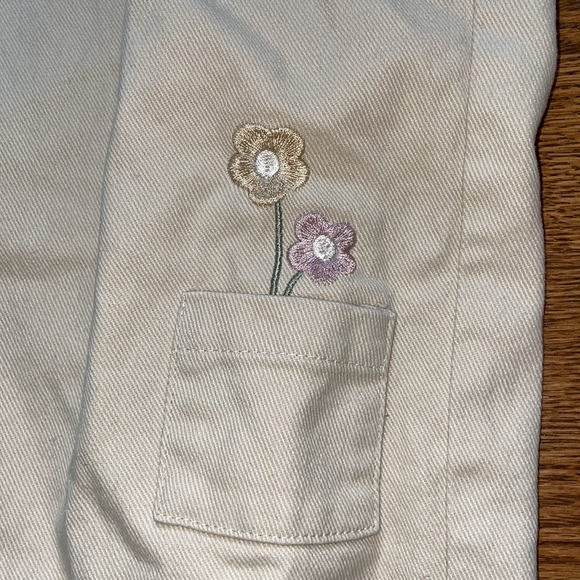 Flower khaki pants | nothinbasichere - Picture 2 of 2